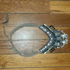 Nocturne  Multicolor Bib Necklace